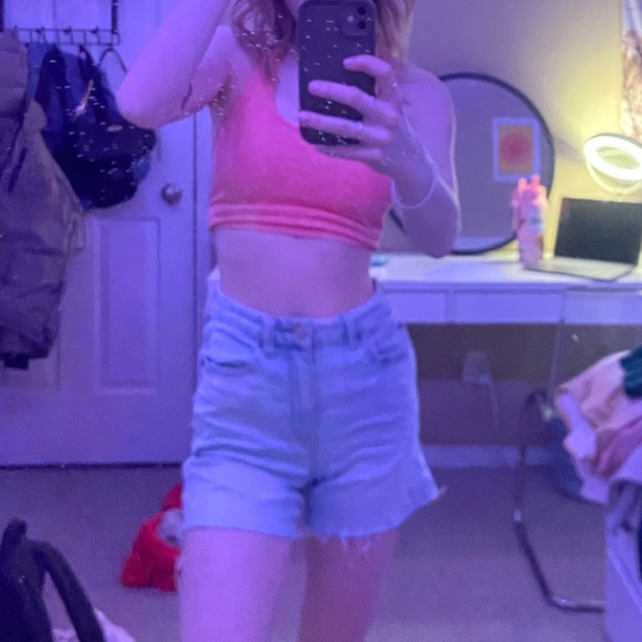 American eagle high waisted jean shorts - Picture 2 of 10